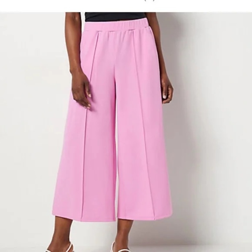 GIRL WITH CURVES Tall Bi-Stretch Culotte A491869